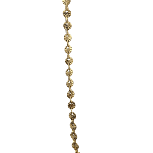 Chaîne Fiora – Motifs Floraux Dorés - Alberto Bijoux