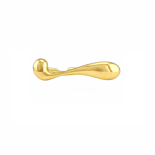 Dune Ring – Adjustable, fluid gold 2-finger ring – Alberto Bijoux