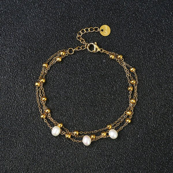 Luna – Bracelet Perlé en Douceur - Alberto Bijoux