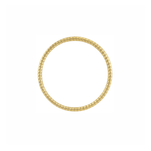 Bracelet “Solar” – Bangle Doré Tressé ( - Alberto Bijoux