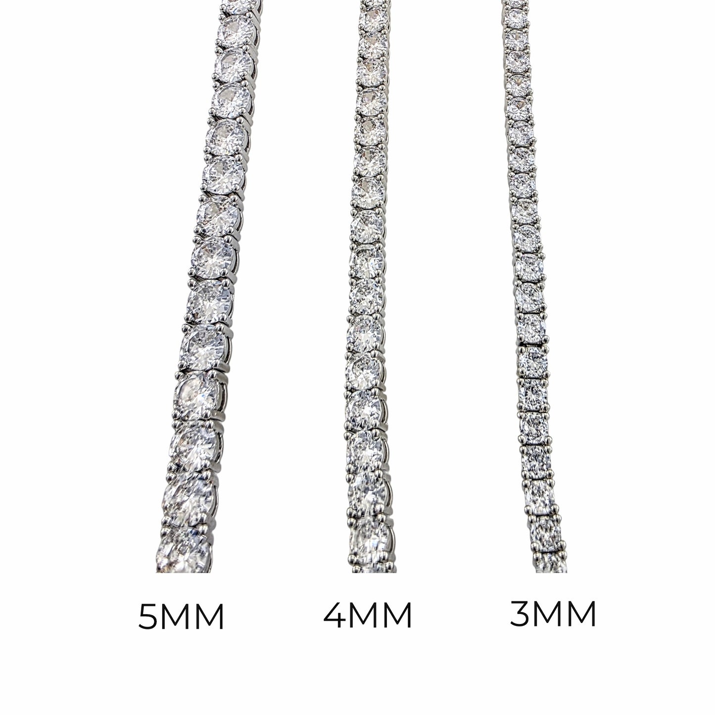 AAA Tennis Bracelet – Cubic Zirconia & Triple Security Clasp