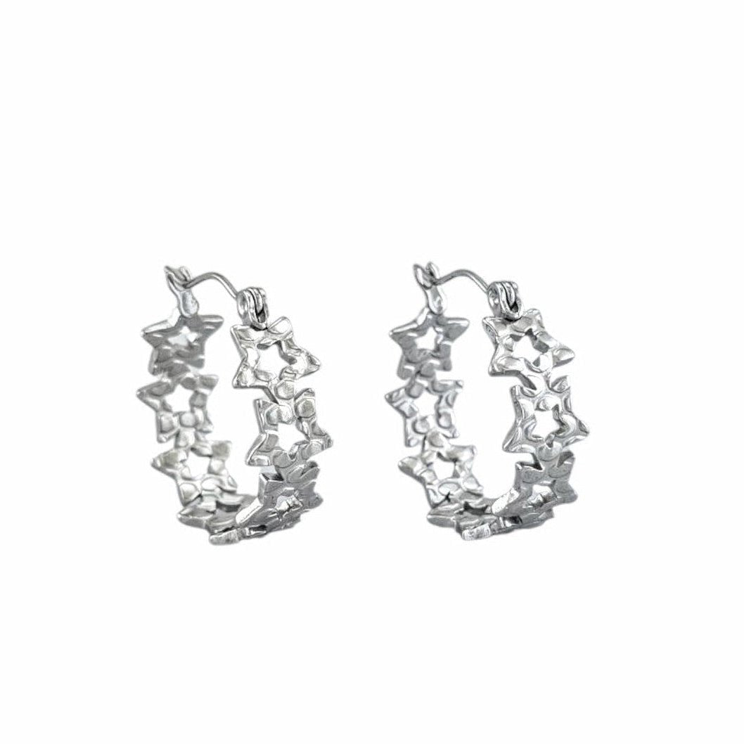 Boucles Sculptées Galaxy - Alberto Bijoux