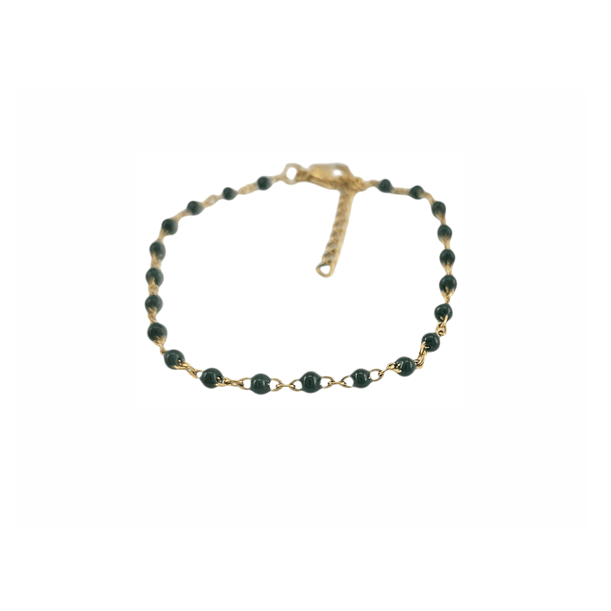 Bracelet “Luna Pop” – Chaînette Dorée à Perles Colorées (6 Couleurs) - Alberto Bijoux