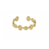 Echo – Ear Cuff Gold Triple Texture (Unit)