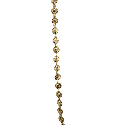 Fiora Chain – Gold Floral Motifs