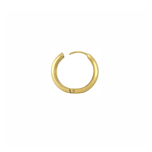 Anneaux Épais Dorés - Alberto Bijoux