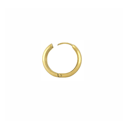 Anneaux Épais Dorés - Alberto Bijoux