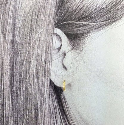 Anneau Torsadé Doré - Alberto Bijoux