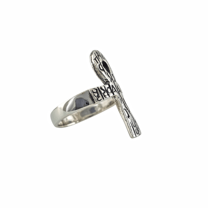 Bague "Ankh Sacré" – Croix Égyptienne en Argent Sterling 925 (Tailles 6 à 10) - Alberto Bijoux