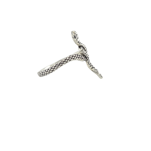 Bague "Cobra Twist" – Serpent Argent Sterling 925 (Tailles 6 à 9) - Alberto Bijoux