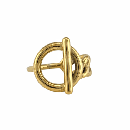 Bague "Épure" – Bombée Dorée Minimaliste (Tailles 6 à 9) - Alberto Bijoux