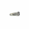 Bague spirituelle en argent sterling 925 avec motif croissant et étoile – bijou de la bijouterie Alberto Bijoux, spécialiste en bijoux en argent.