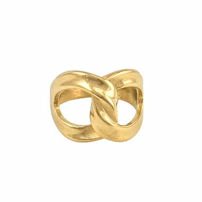 Bague "Nœud d’Or" – Élégance Torsadée - Alberto Bijoux