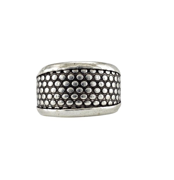 Bague "Tribal Bold" – Argent Sterling Texturé - Alberto Bijoux