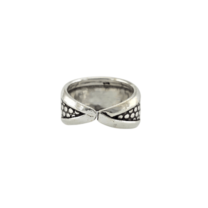 Bague "Tribal Bold" – Argent Sterling Texturé - Alberto Bijoux