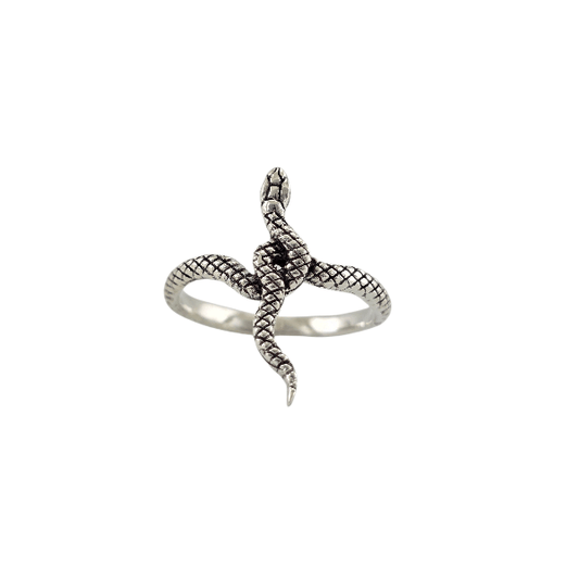 Bague "Serpent Mystique" – Argent Sterling 925 Ajustable - Alberto Bijoux