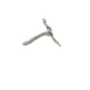 Bague serpent en argent sterling 925 ajustable – Design texturé mystique