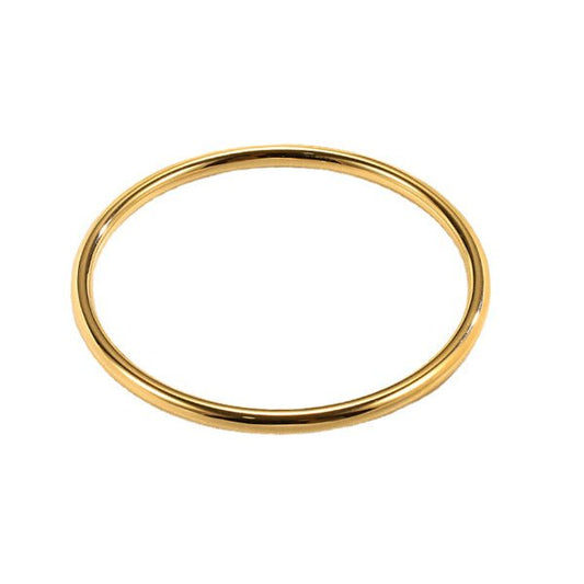 Aura – Bangle Doré Classique 4 mm - Alberto Bijoux
