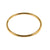 Bangle doré rigide de 4 mm pour femme, au design classique, épuré et élégant – Alberto Bijoux