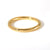 Bracelet bangle rigide doré au fini brillant et épuré. Un bijou intemporel et élégant pour femme, signé Alberto Bijoux.