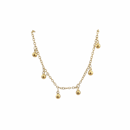 Bella Bulle – Bracelet Doré à Pampilles Sphériques - Alberto Bijoux