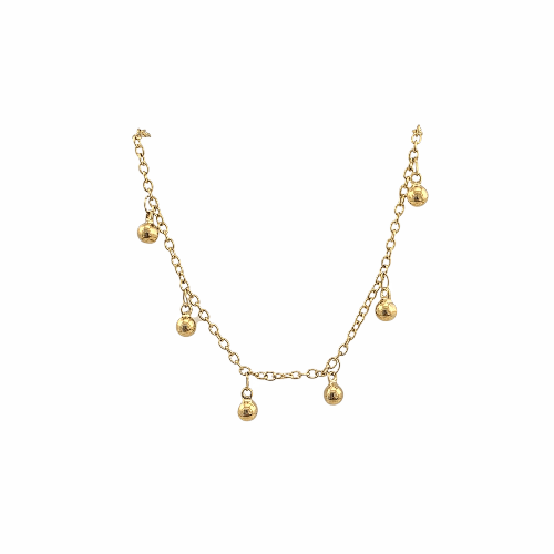 Bella Bulle – Bracelet Doré à Pampilles Sphériques - Alberto Bijoux