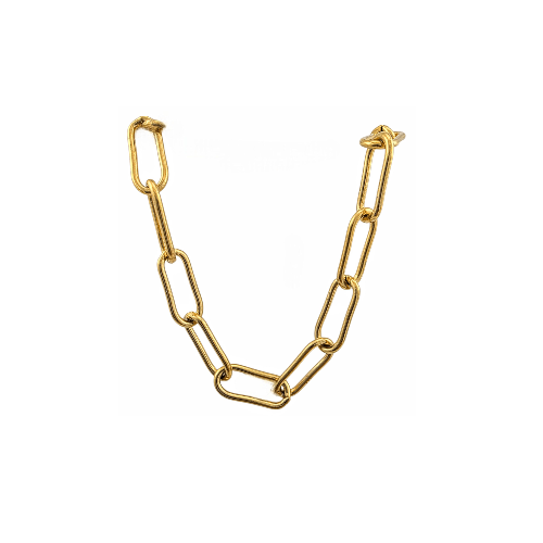 Bolda – Bracelet Chaîne Maillons XL Dorés - Alberto Bijoux