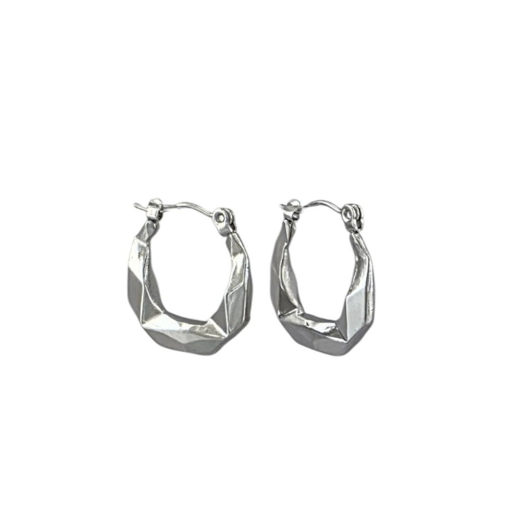 Boucles Sculptées Prisma - Alberto Bijoux