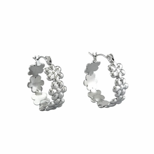 Boucles Sculptées Blossom - Alberto Bijoux