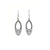 Boucles d’oreilles ajourées en forme de goutte en argent sterling 925 – Alberto Bijoux