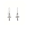 Boucles d’oreilles en argent sterling 925 avec motif ankh égyptien (croix de vie) – Alberto Bijoux