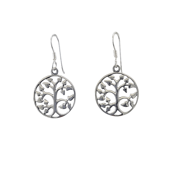 Boucles d’oreilles arbre de vie en argent 925 - Alberto Bijoux
