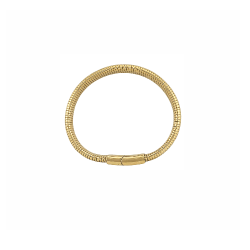 Bracelet “Cobra Flex” – Extensible Doré - Alberto Bijoux