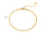 Bracelet fin en maille serpent dorée 18k, 2 mm de large, avec chaîne d’extension réglable.