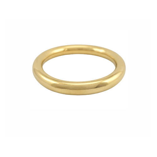 Bracelet “Lune Fixe” – Bangle Doré Classique - Alberto Bijoux