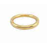 Bracelet rigide doré classique en acier inoxydable – diamètre intérieur approx. 60mm