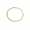 Bracelet serpent doré en acier inoxydable – forme ovale 50x60 mm avec fermeture