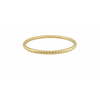 Bracelet bangle doré “Solar” avec motif tressé – diamètre 67mm en acier inoxydable