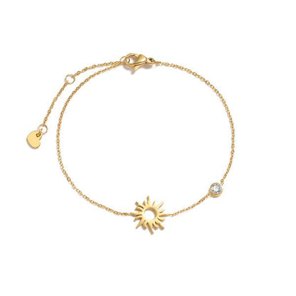 Bracelet Soleil Doré – Rayonne de Beauté - Alberto Bijoux