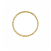 Bracelet bangle doré torsadé “Twista” en acier inoxydable – diamètre intérieur 63mm
