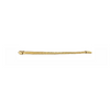 Bracelet doré extensible type ressort “Cobra Flex”, environ 20 cm de long