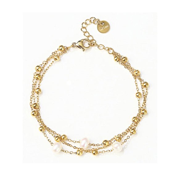 Luna – Bracelet Perlé en Douceur - Alberto Bijoux