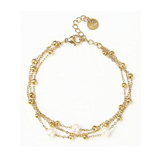 Luna – Bracelet Perlé en Douceur - Alberto Bijoux