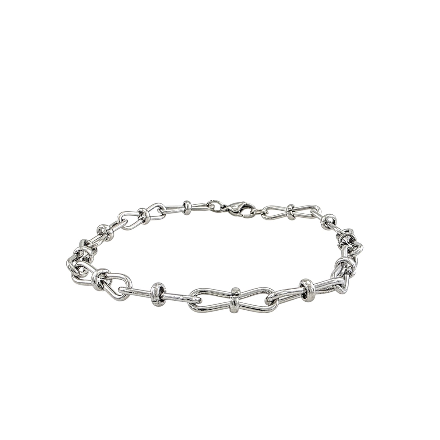 Bracelet en acier noeud 