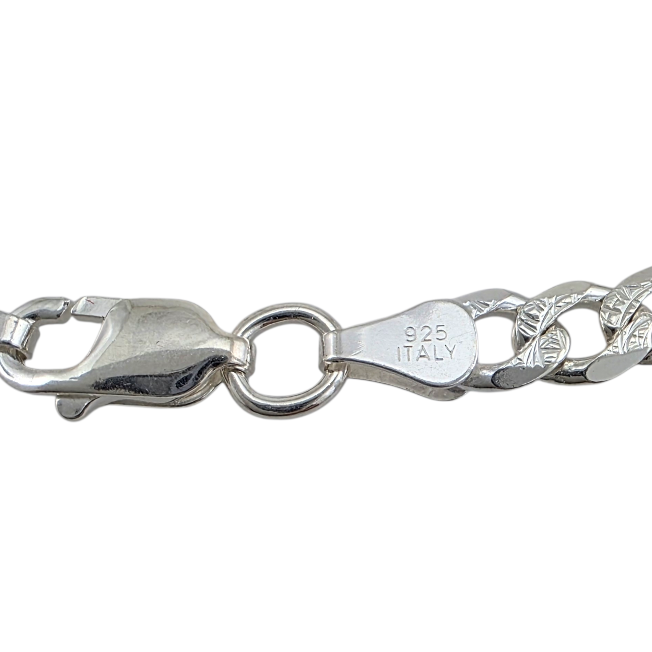 Bracelet Chaîne Figaro en Argent Sterling 925