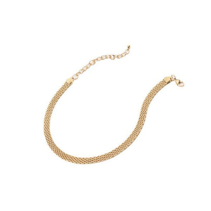 Chaîne “Cobra Tressée” Dorée – Brillance et caractère - Alberto Bijoux