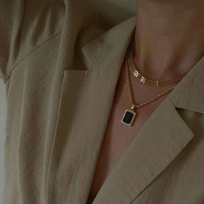 Chaîne “Cobra Tressée” Dorée – Brillance et caractère - Alberto Bijoux