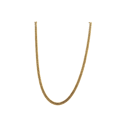 Chaîne Milano – Maillons Serrés Dorés - Alberto Bijoux