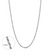 Collier chaîne maille blé en argent sterling 1.75mm avec tissage complexe et finition brillante, détail agrandi de la texture sur fond blanc