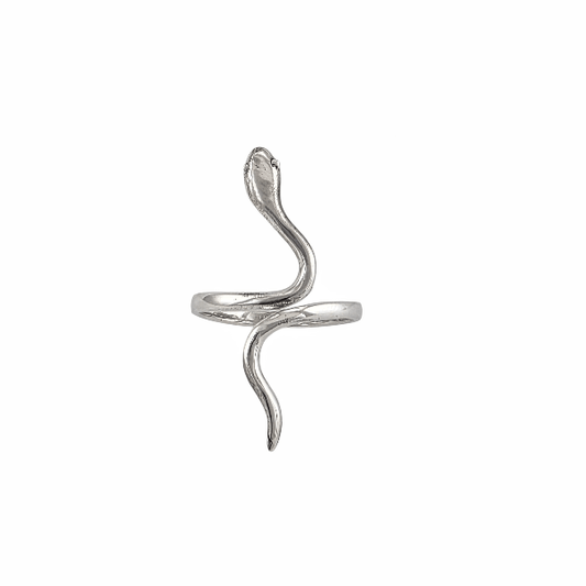Cobra Enroulé Argent Sterling 925 - Bague Serpent Mystique - Alberto Bijoux